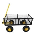 thumbnail image 5 of Wagon Cart Garden cart trucks make it easier to transport firewood, 5 of 10