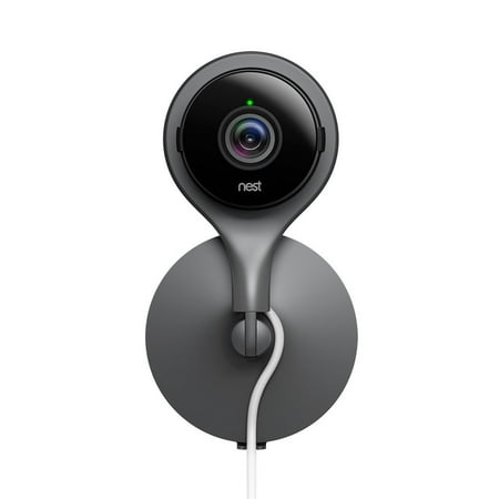 Google - Nest Cam Indoor Security Camera - Black