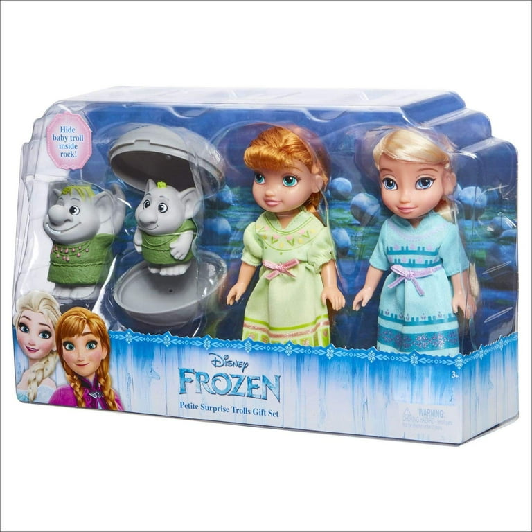 Disney Frozen Petite Surprise Trolls Gift Set Walmart