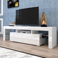 thumbnail image 3 of Soporte de TV moderno, 20 colores LED TV Stand w / luces de control remoto, 3 of 5