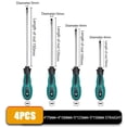 thumbnail image 1 of 4Pcs Tournevis de Poignée Polyvalents Fixés avec des Outils à Main de Réparation de Sécurité Isolés Magnétique Croix / Droit Type Visser Ensemble 3, 1 of 6