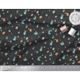 thumbnail image 2 of Soimoi Polyester Crepe Fabric Egg & Rabbit Animal Print Fabric by The Yard 42 Inch Wide, 2 of 3