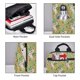 thumbnail image 3 of Balery Snake And Floral Mochila ligera para hombre y mujer: duradera e impermeable, ideal para la escuela, el trabajo, viajes y uso diario., 3 of 7