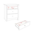 thumbnail image 3 of Sonoma 2-Drawer Nightstand, Washed Black, 3 of 6