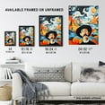 thumbnail image 3 of Lost in an Artists Dream Whimsical Oil Painting Artwork Framed Wall Art Print A4, 3 of 5