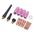 thumbnail image 1 of Welding Torch Parts, Collets Body Welding Torch Accessories Professional 16 Pcs  For Replacement, 1 of 8
