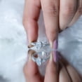 thumbnail image 5 of Rosec Jewels Lab Grown Diamond Marquise Engagement Ring 1 Ct - 5X10 mm - Celtic Knot Ring - EF-VS Grade, 10K White Gold, US 3.00, 5 of 9