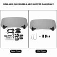 thumbnail image 4 of Adjustable Windshield Spoiler Air Deflector, Universal Motorcycle Modified Windscreen Windshield Spoiler Air Deflector, 4 of 7