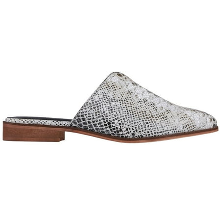 

Diba True Womens Nice Day Snake Mules Flats Casual