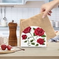 thumbnail image 6 of Table Napkin Holder, One Sizex1 Kitchen Napkin Holder Acrylic Napkin Holder Restaurant Napkin Holder Four Roses, 6 of 9