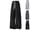 Black, variant on HAJWOH Sweat Pants for Mens Soild Loose Fit Wide Leg Joggers Casual Drawstring Elastic Waist Relaxed Pants