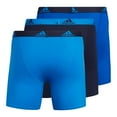thumbnail image 5 of Adidas Men's Stretch Cotton Boxer Brief Underwear 3-Pack XXL, 5 of 7