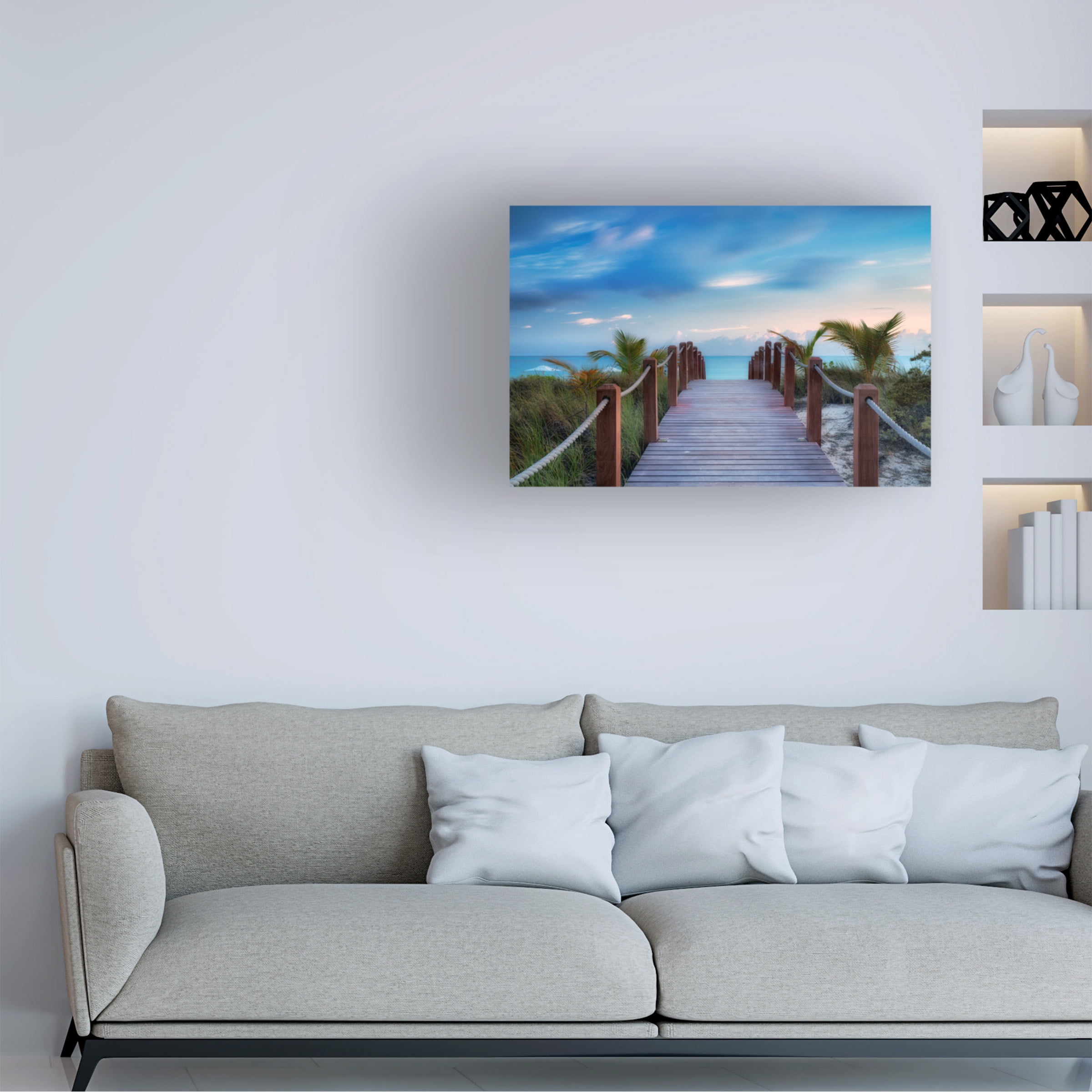 Dennis Frates 'Pathway' Canvas Art