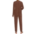 thumbnail image 6 of Fantaslook Womens Pajamas Sets Long Sleeve Shirts and Jogger Pants With Pockets Two Piece Lounge Sets Fall Oufits, 6 of 9