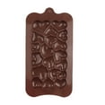 thumbnail image 1 of Visland Silicone Chocolate Molds Easy Release Heart Textures Bar Molds for DIY Chocolate Bars Keto Bombs Energy Protein Bars, 1 of 8