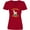 Red, variant on Inktastic Funny Goat Kid Joke Women's V-Neck T-Shirt