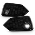 thumbnail image 2 of AKKON - Fit 2017 2018 2019 Honda Civic Hatchback Model OE Style [Full LED] Fog Light w/Switch Wiring Kit Clear Lamp, 2 of 7