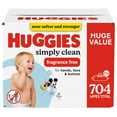 thumbnail image 1 of Toallitas húmedas Huggies Simply Clean 704 sin fragancia, 1 of 9