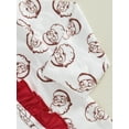 thumbnail image 6 of Suealasg Baby Girl Christmas Pajamas Rompers Infant Footie Jumpsuit Long Sleeve Santa Print One-Piece Pajamas Newborn Zip Up Full Length Jumpsuits, 6 of 7