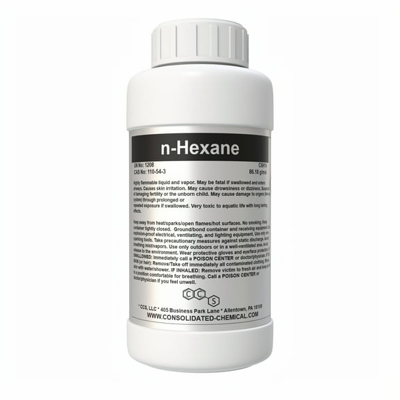 n-Hexane | High Purity Reagent Solvent - 1000mL (32 Fl Oz)