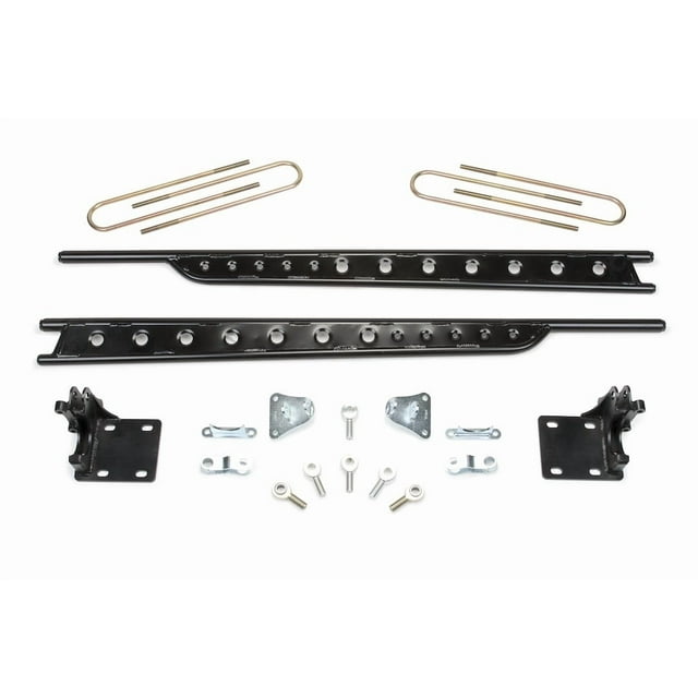 Fabtech Motorsports Traction Bar FTS62008 Differential Mount; Non Adjustable; Black; Set Of 2; With Installation Hardware