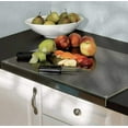 thumbnail image 2 of Clear Cutting Board for Kitchen with Lip with Non Slip 24" Wide x 18" Long AZM Displays, 2 of 7