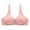 Red, variant on KBODIU Everyday Bras for Women, Plus Size Comfort Bras, Women's Ultimate Lift Wirefree Bra Non Steel Ring Print Sexy Four Breasted Bra Underwear Bras No Underwire Pink