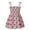 Red Tomato, variant on FLMEI Kids Baby Girls Spaghetti Strap Dresses Toddler Halter Beach Dress Baby Summer Cotton Sundress for Girls 1-6T