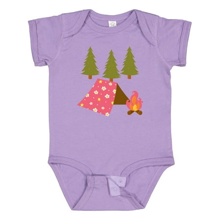 

Inktastic Summer Camp Girls Camping Gift Baby Girl Bodysuit