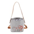 thumbnail image 4 of Multifunction Mommy Bag, Mommy Shoulder Bag Waterproof Firm Large Capacity Easy Hanging  For Shopping For Milk Bottle ANGGREK Gris oscuro, 4 of 8