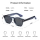 thumbnail image 5 of Gafas de Sol VANLINKER Retro Pequeñas Cuadradas VL9774 Marco Azul, 5 of 6