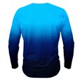 thumbnail image 4 of guisaled Men Henley Shirt Long Sleeve Button Up Casual Tee Shirts Big and Tall Gradient Color Basic Soft Comfy Workout Gym Tops Valentine'S Day s, 4 of 5