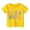 Z106-Yellow, variant on YUEHUA Shirt Size 8 Boys Short Sleeve T Shirts Casual Round Neck Graphic Tees for Kids Comfortable Stretchy Elastic Waist Summer Top for Daily Wear Outdoor Activities, Size 8-9 Years