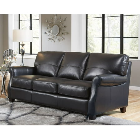 Lazzaro Carlyle Leather Sofa In Black Com Lazzaro Carlyle Leather Sofa In Black, Lazzaro Furniture Reviews