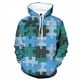thumbnail image 5 of Sudadera con capucha con estampado 3D de rompecabezas multicolor de moda para hombre, sudadera de manga larga para primavera y otoño, sudadera con capucha de gran tamaño para la calle, 5 of 5