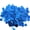Blue, variant on Multicolor Metallic Foil Confetti(0.59 inch) Round Dots Glitter Rainbow Table Confetti for Party Wedding Decorations,2.11 OZ per pack
