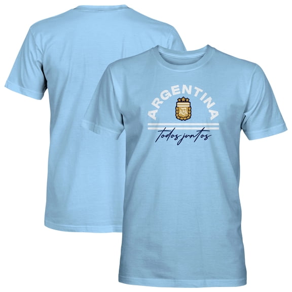 Men's 1863FC Light Blue Argentina National Team Team Arch T-Shirt