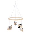 thumbnail image 3 of Campanas de viento de animales de madera hechas a mano, campanillas de viento colgantes para Patio, jardín, césped, balcón, sala de estar y dormitorio, 3 of 8