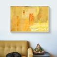 thumbnail image 3 of wall26 Floating Framed Canvas Wall Art for Living Room, Bedroom Golden Abstract Oil Painting Canvas Prints for Home Decoration Ready to Hang - 24x36 inches, 3 of 4