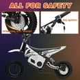 thumbnail image 2 of Kerry Yoo C11 36V Electric Dirt Bike for Kids 8-14, 350W Ride on Motorcycle, Electric Motorbike Teens,16 mph, High/Low Speeds-White, 2 of 6