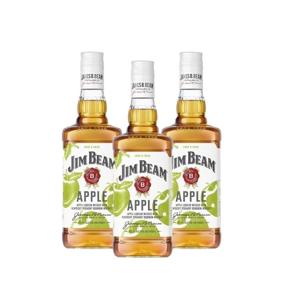 Pack De 3 Whisky Jim Beam Apple 700 Ml