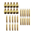thumbnail image 4 of figatia 10Pieces Single-head Hexagonal Copper Column/Stud 6mm+6mm, 4 of 9