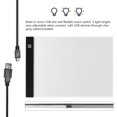 thumbnail image 5 of A4 Led Light Copy Pads Tablero De Trazado Animación Digital Arte Gráficos Diseño Tablet Stencil Carga Usb A Través De Tablas Cateissary HA014480-00, 5 of 5