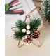 thumbnail image 2 of Nvzi 1 pieza de adornos navideños de piña hechos a mano - Accesorios de decoración para el hogar para crear un ambiente navideño, H, 2 of 4