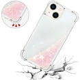 thumbnail image 5 of Compatible with iPhone 15 Liquid Case Glitter Cute Clear Phone Case Shiny Floating Quicksand Shockproof Protective Bumper Soft TPU Girly Women Case for iPhone 15 6.1 inch Star Pink YB, 5 of 12