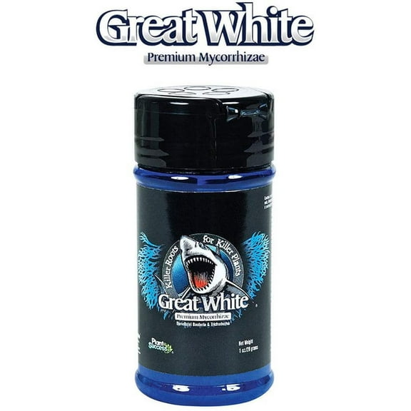 Plant Revolution Great White Mycorrhizae with Beneficial Bacteria 1oz