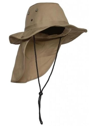 hat with neck cover
