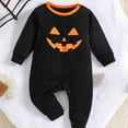 thumbnail image 4 of JLMSPLWG Big Brother Little Sister Outfits Baby Boy Outfits Newborn Halloween Onesie Long Sleeve Onesies Boy 10-12 Girls Outfits Onesie Baby Girl, Black 9-12 Months, 4 of 6