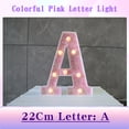thumbnail image 2 of Fnyoxu Colorful LED Letter Light Proposal Statement Decoration Atmosphere Scene Decoration Light, 2 of 3