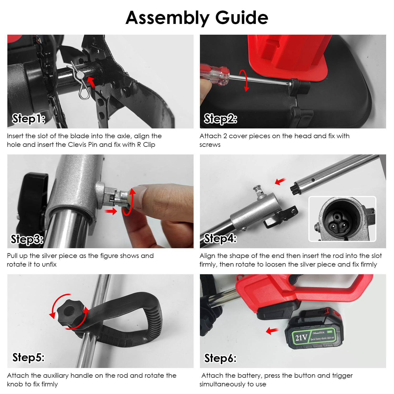 21V Cordless Electric Tiller Cultivator for Wide&Deep Tilling afety Lock Auxiliary Handle Perfect for Garden Bed Preparation Weeding Soil Aeration Lawn Care Raised Bed Vegetable Patch Gardening Tool